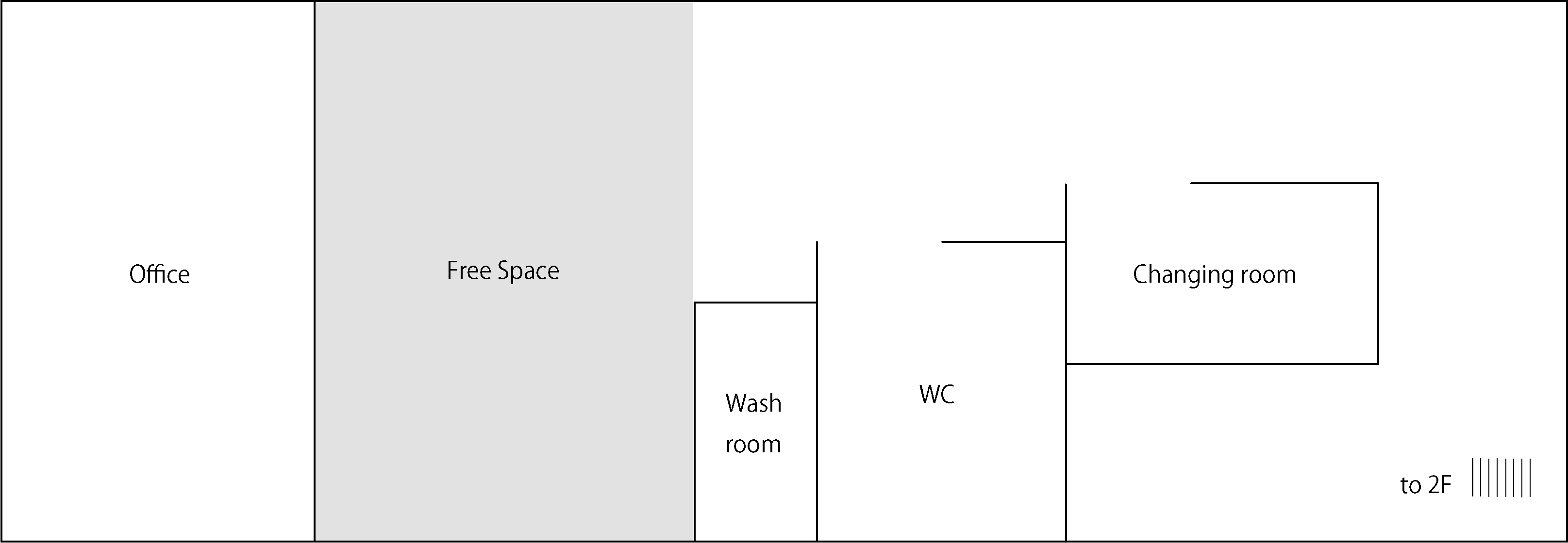 3Fのフロアマップ